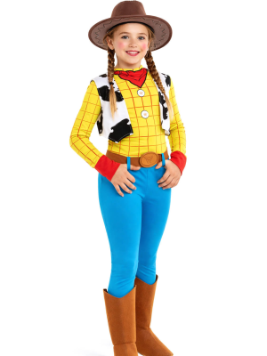 Disfraz De Vaquera Amarilla Woody Niña - Disfraces Toy Story - Disfraces del Vaqueros Infantiles
