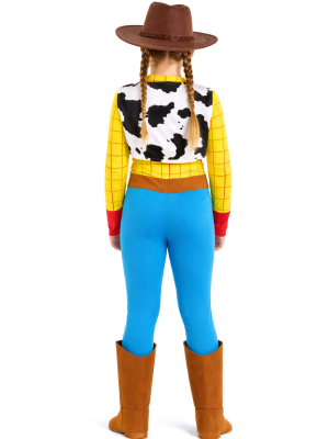 Disfraz De Vaquera Amarilla Woody Niña - Disfraces Toy Story - Disfraces del Vaqueros Infantiles