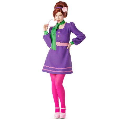 Disfraz De Disco mujer Scooby Doo - Daphne Blake