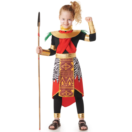Disfraz De Massai Infantil - Disfraces de Africanos - Disfraces de Africanos Infantiles