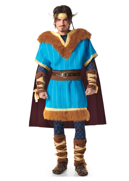 Disfraz De Vikingo Azul Hombre - Disfraces De Barbaros y Vikingos - Disfraces de Vikingos para Hombre