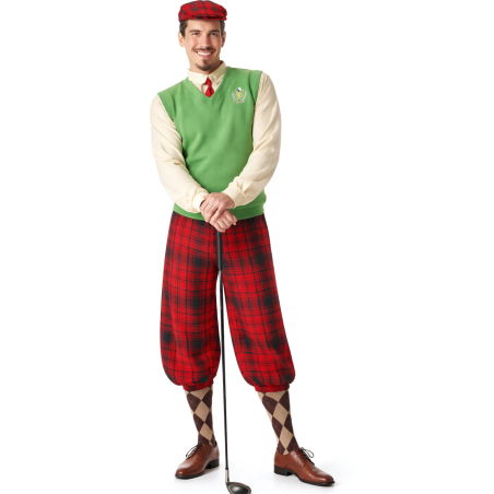 Disfraz De Jugador de Golf Hombre - Disfraces Deportes - Disfraces de Deporte para Hombre