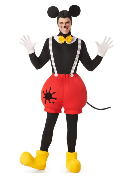 Disfraz De Raton Animado Adulto - Disfraces de Ratoncitos - Disfraces de Hombre