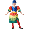 Disfraz De Rumbera Multicolor niña - Disfraces de Cubanos - Disfraces de Rumberos para Niñas