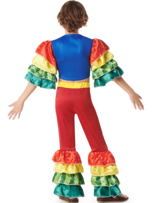 Disfraz De Rumbero Multicolor Niño - Disfraces Cubanos - Disfraces de Rumberos para Niños