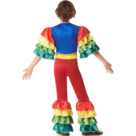 Disfraz De Rumbero Multicolor Niño - Disfraces Cubanos - Disfraces de Rumberos para Niños