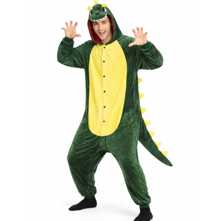 Vestit De Dinosaure O Drac Pijama De Peluix
