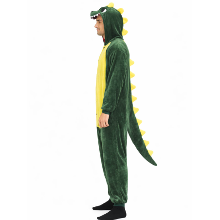 Disfraz De Dinosaurio O Dragon Pijama Peluche adulto - Disfraces de Animales Adultos