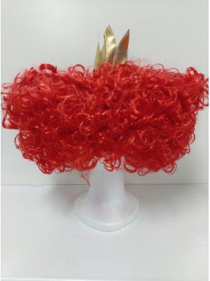 Peluca Reina de Corazones - Complementos de Alicia