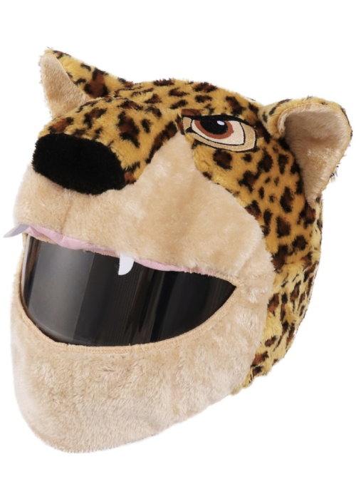 Funda para Casco de Moto de Leopardo - Complementos de Animales