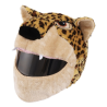 Funda para Casco de Moto de Leopardo - Complementos de Animales