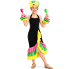 Disfraz De Rumbera Negra niña - Disfraces de Cubanos - Disfraces de Rumberos para Niñas