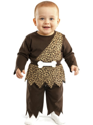 Disfraz De Cavernicola Niño Bebe - Disfraces Picapiedra - Disfraces de Picapiedra, Cavernicola para Niña