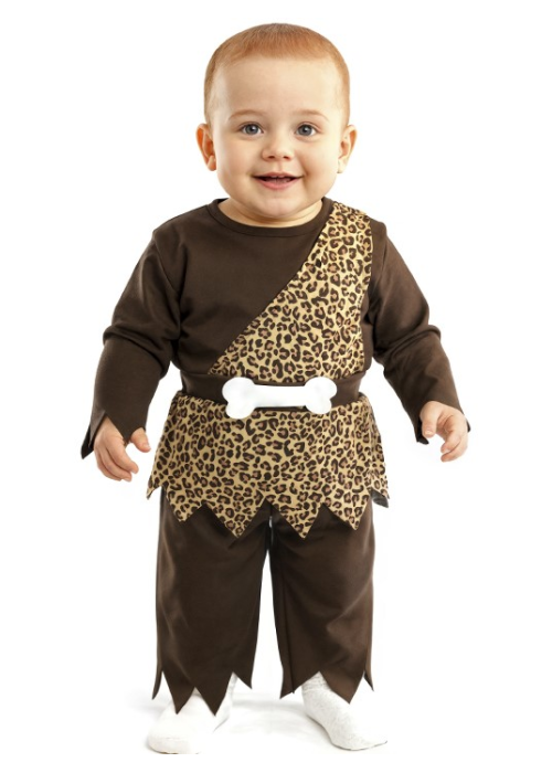 Disfraz De Cavernicola Niño Bebe - Disfraces Picapiedra - Disfraces de Picapiedra, Cavernicola para Niña