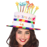 Gorro Tarta Happy Birthday - Gorros y Gafas