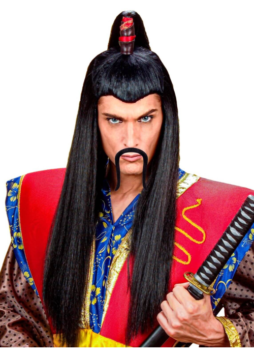 Peluca Larga Samurai - Pelucas