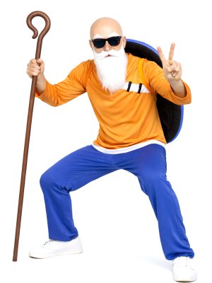 Disfraz De Maestro Tortuga adulto - Disfraces de Dragon Ball - Disfraces de Bola de Dragon Adulto