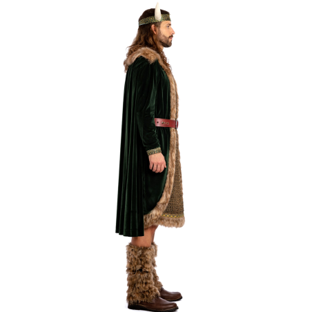 Disfraz De Vikingo Verde Hombre - Disfraces De Barbaros y Vikingos - Disfraces de Vikingos para Hombre
