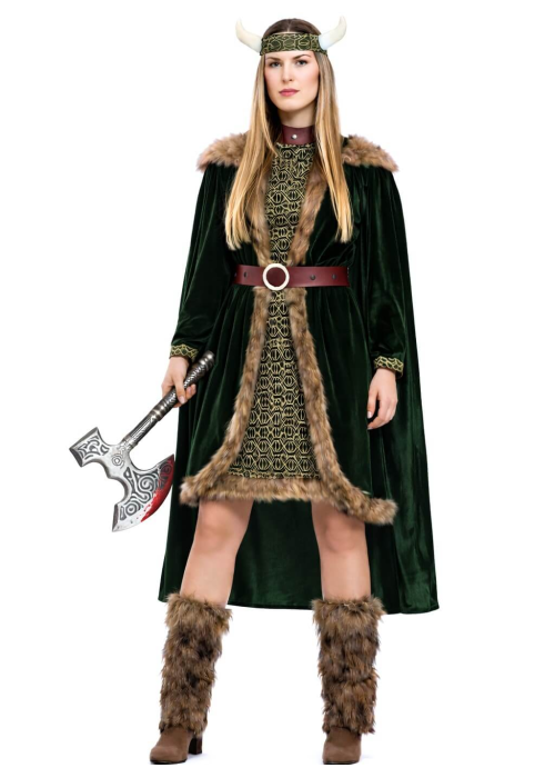 Disfraz De Guerrera Vikinga para Mujer | Disfraces de Barbaros y Vikingos Adultos