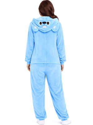 Disfraz De Stich Pijama Peluche Adulto - Disfraces Stich - Disfraces Kigurumis Adultos