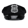 Gorra Policia Negra - Complementos de Policias y Presos