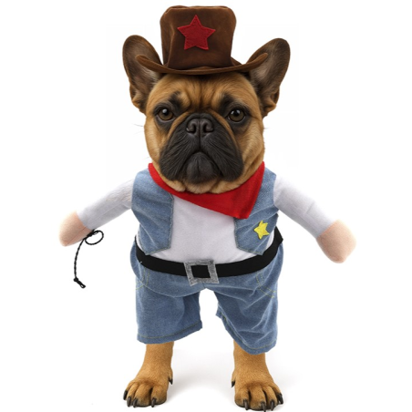 Disfraz De Vaquero Para Perros - DISFRACES PARA PERROS