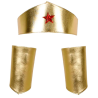 Cinta Y Muñequeras Superheroina Wonder Girl - Wonder Woman