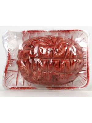 Bandeja con Cerebro - Organos y Miembros Sangrientos