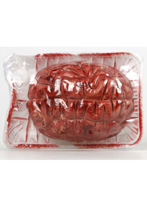 Bandeja con Cerebro - Organos y Miembros Sangrientos
