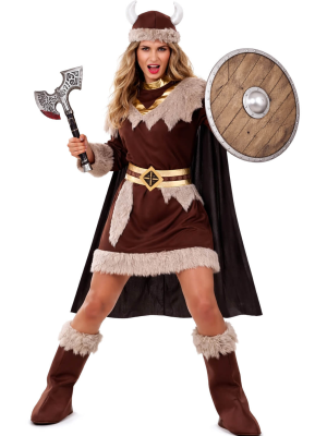 Disfraz De Vikinga chica - Disfraces De Barbaras y Vikingas