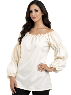 Camisa Pirata o Medieval Mujer - Chaquetas y Camisetas