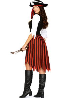 Disfraz De Pirata Altamar Mujer - Disfraces de Piratas y Corsarias - Disfraces de Pirata