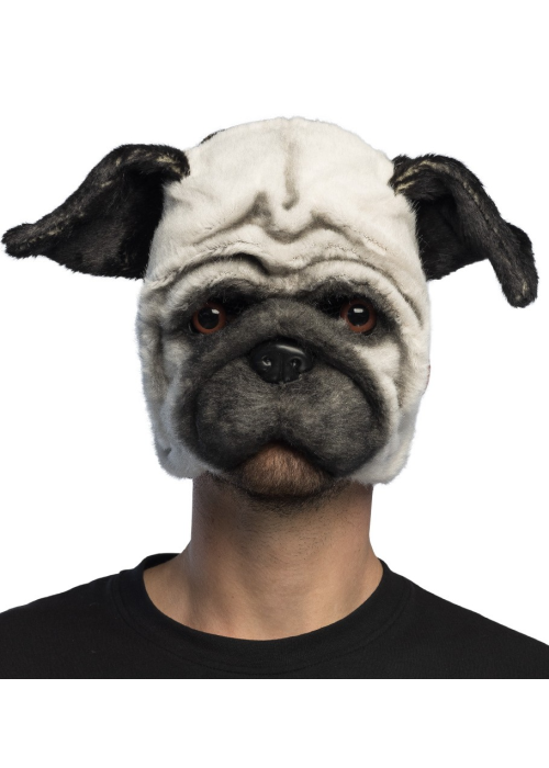 Mascara De Perro Carlino - Mascaras de Animales