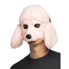 Mascara De Perro Caniche Rosa - Mascaras de Animales