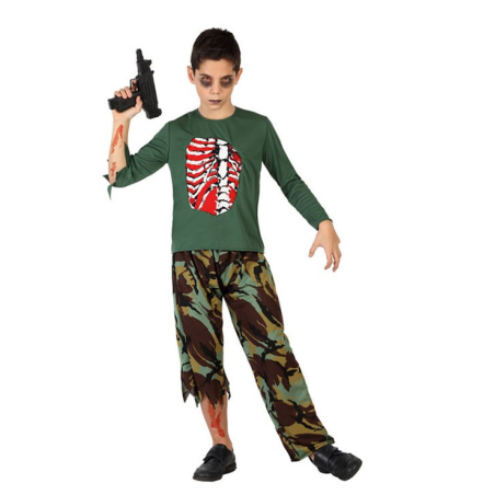 Comprar Disfressat de Zombie Militar Nen de només 16.00€ – vestit de Botiga en línia