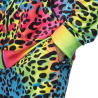 Disfraz De Chandal Neon Leopardo Años 80 Mujer  - Disfraces Ochenteros - DISFRACES ADULTOS