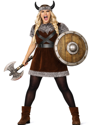 Disfraz De Vikinga chica - Disfraces Vikingos Adultos