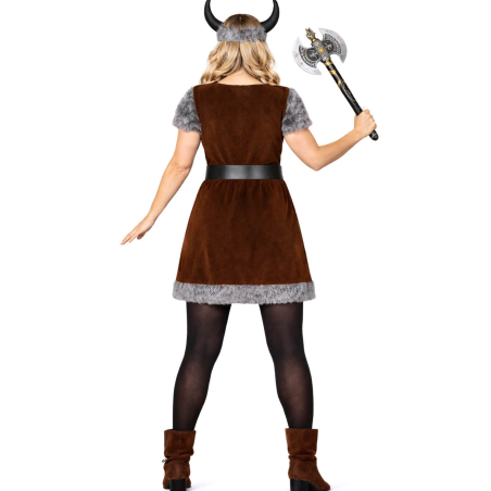 Disfraz De Vikinga Mujer - Disfraces De Barbaros y Vikingos - Disfraces de Vikingos para Mujer