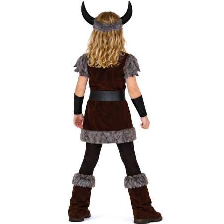 Disfraz De Vikingo o Vikinga Infantil - Disfraces De Barbaros y Vikingos - Disfraces de Vikingos para Niños