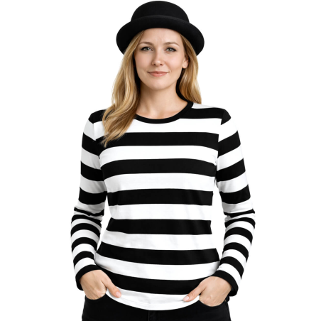 còpia de còpia de Camisa De Ratlles Negres I Blanques