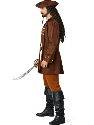 Disfraz De Capitan Pirata - Disfraces de Piratas y Corsarios - Disfraces de Piratas para Hombre