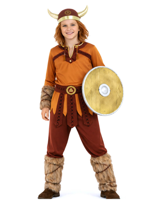Disfraz De Vikingo Niño - Disfraces Vikingos infantiles - Disfraces de Vikingos para Niños