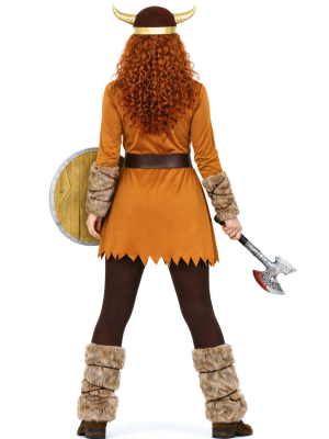 Disfraz De Vikinga Mujer - Disfraces De Barbaros y Vikingos - Disfraces de Vikingos para Mujer