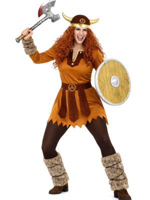 Disfraz De Vikinga Mujer - Disfraces De Barbaros y Vikingos - Disfraces de Vikingos para Mujer