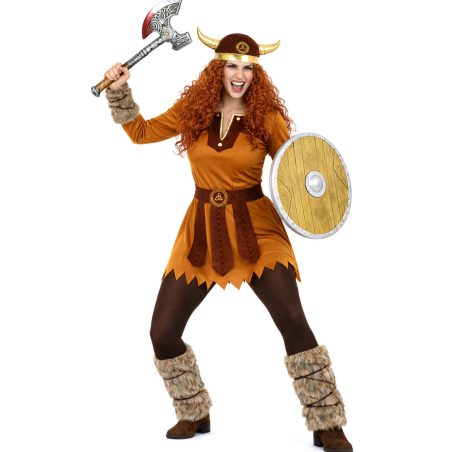 Disfraz De Vikinga Mujer - Disfraces De Barbaros y Vikingos - Disfraces de Vikingos para Mujer