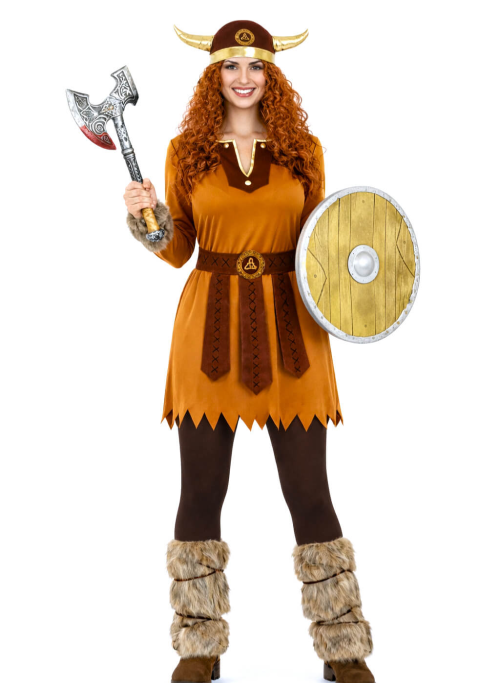 Disfraz De Vikinga Mujer - Disfraces De Barbaros y Vikingos - Disfraces de Vikingos para Mujer