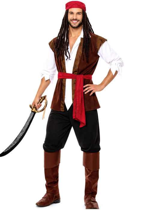 Disfraz De Pirata Luxe