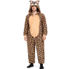 Disfraz De Leopardo Pijama Peluche Adulto - Disfraces Animales - Disfraces de Animales Adultos