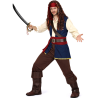 Disfraz De Pirata Del Caribe Azul - Disfraces Piratas y Corsarios - Disfraces de Piratas para Hombre
