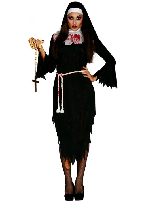 Disfraz de Monja Zombie - Disfraces de Zombies para Mujer